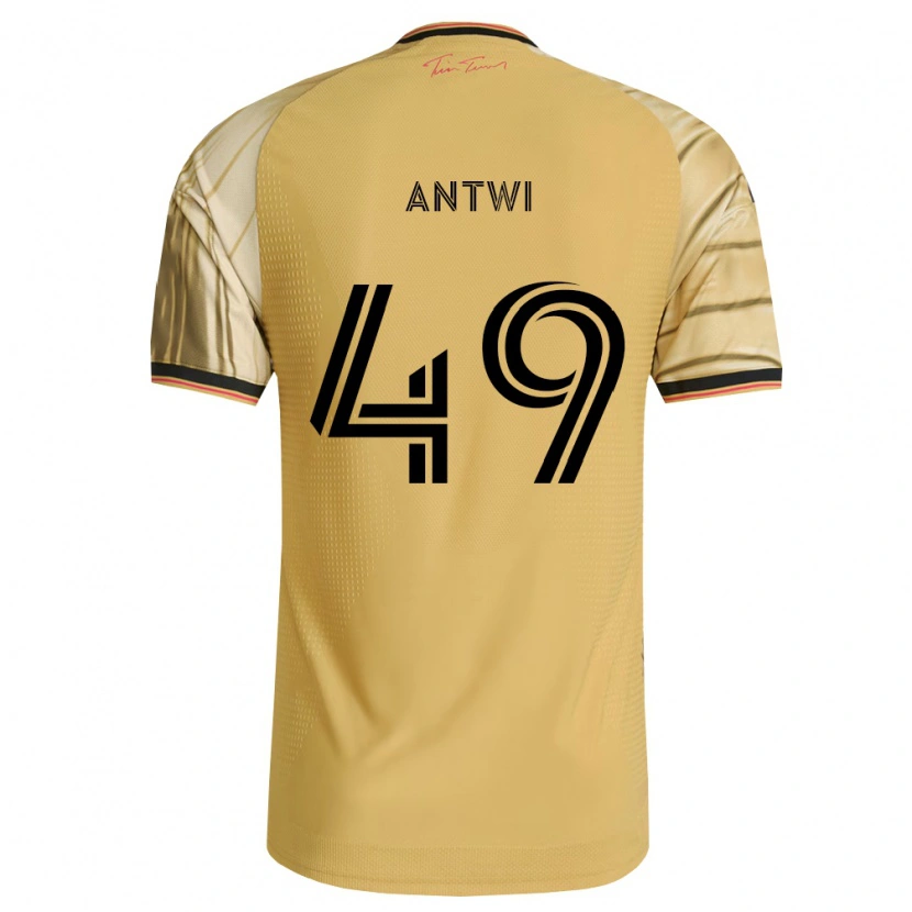 Danxen Kobiety Seth Antwi #49 Brązowy Żółty Czarny Wyjazdowa Koszulka 2026/27 Koszulki Klubowe