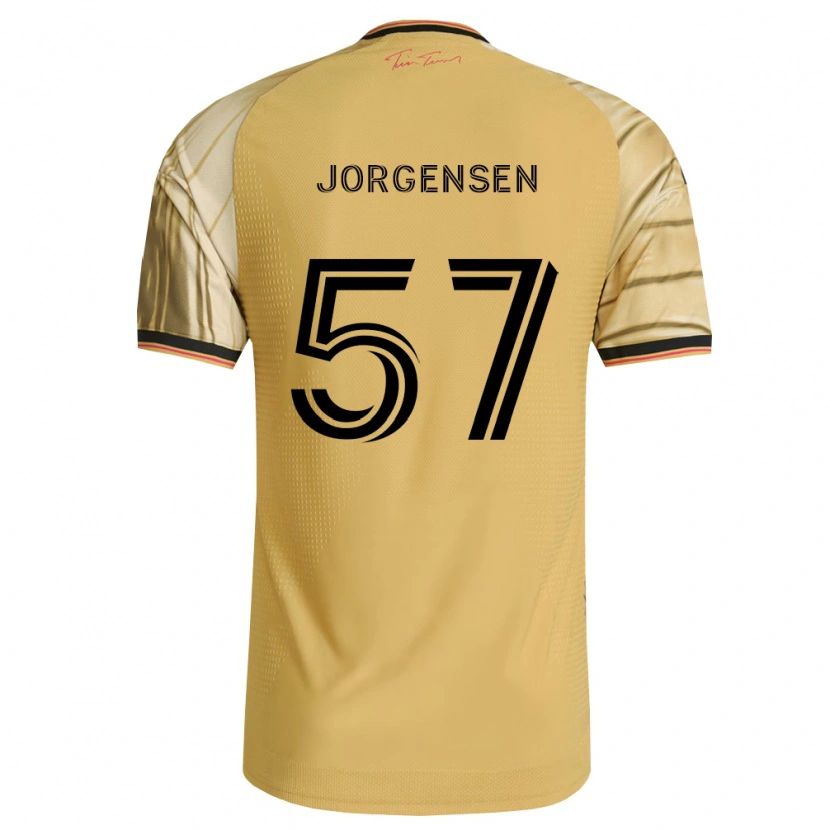 Danxen Kobiety Owen Jorgensen #57 Brązowy Żółty Czarny Wyjazdowa Koszulka 2026/27 Koszulki Klubowe