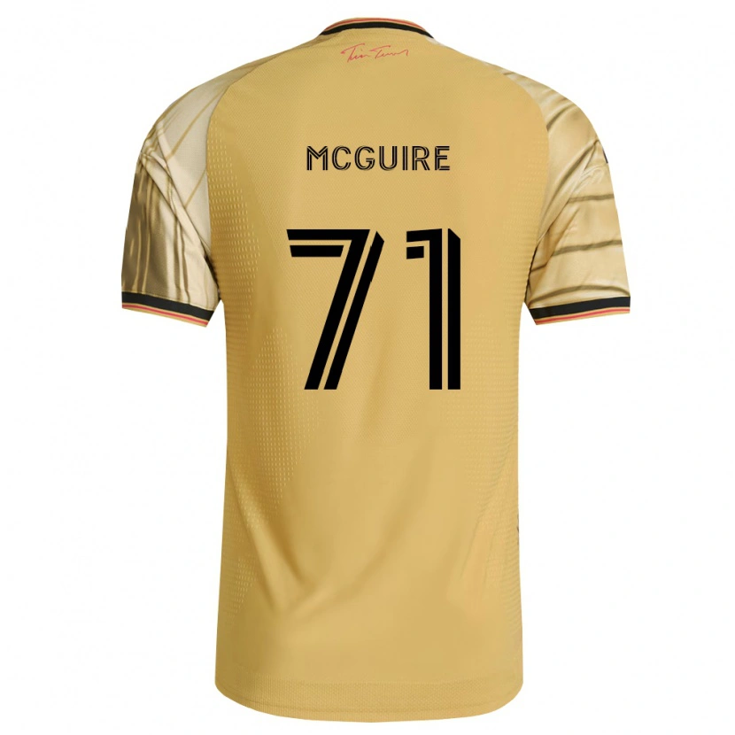 Danxen Kobiety Nolan Mcguire #71 Brązowy Żółty Czarny Wyjazdowa Koszulka 2026/27 Koszulki Klubowe