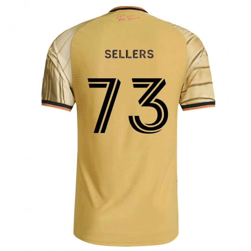 Danxen Kobiety Braydon Sellers #73 Brązowy Żółty Czarny Wyjazdowa Koszulka 2026/27 Koszulki Klubowe