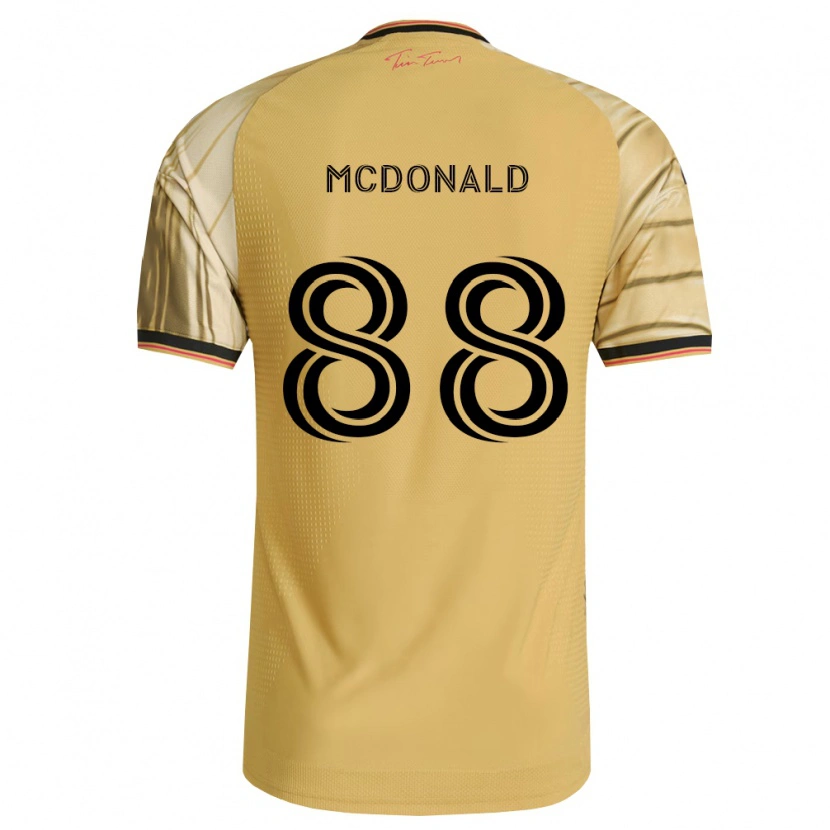 Danxen Kobiety Patrick Mcdonald #88 Brązowy Żółty Czarny Wyjazdowa Koszulka 2026/27 Koszulki Klubowe