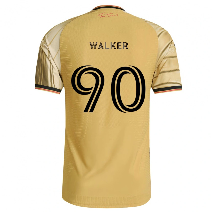 Danxen Kobiety Eric Walker #90 Brązowy Żółty Czarny Wyjazdowa Koszulka 2026/27 Koszulki Klubowe