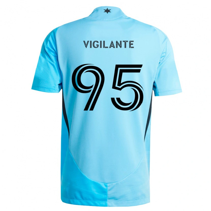 Danxen Kobiety Sam Vigilante #95 Jasny Niebieski Czarny Wyjazdowa Koszulka 2026/27 Koszulki Klubowe