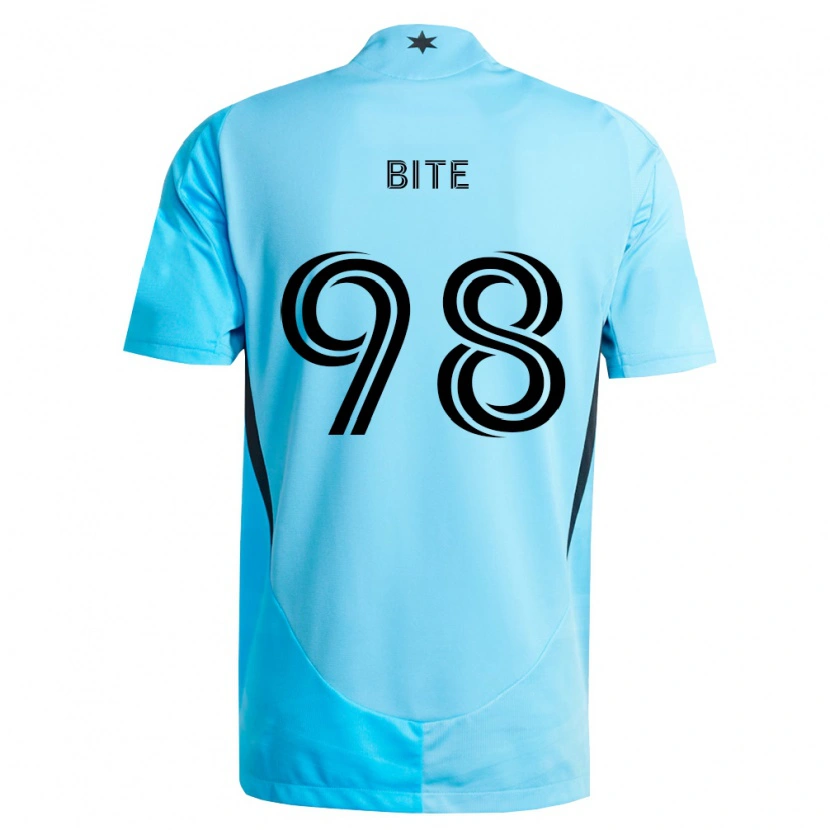 Danxen Kobiety Kristers Bite #98 Jasny Niebieski Czarny Wyjazdowa Koszulka 2026/27 Koszulki Klubowe