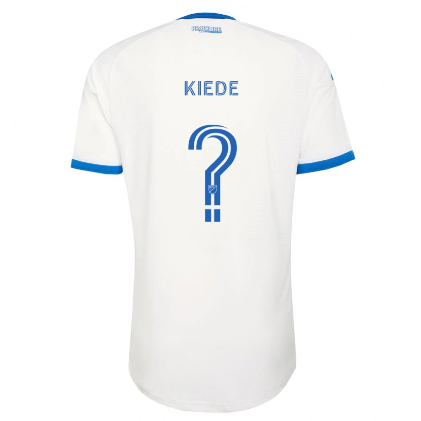 Danxen Kobiety Prince Kiede #0 Błękitny Biały Wyjazdowa Koszulka 2026/27 Koszulki Klubowe
