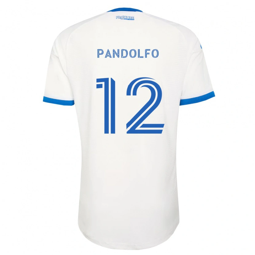 Danxen Kobiety Gabriel Pandolfo #12 Błękitny Biały Wyjazdowa Koszulka 2026/27 Koszulki Klubowe