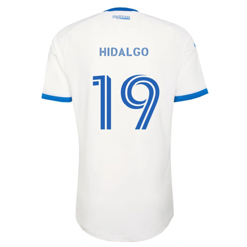 Danxen Kobiety Bode Hidalgo #19 Błękitny Biały Wyjazdowa Koszulka 2026/27 Koszulki Klubowe