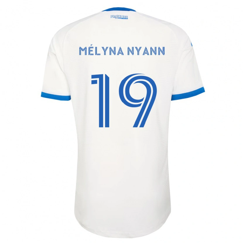 Danxen Kobiety Alexis Mélyna Nyann #19 Błękitny Biały Wyjazdowa Koszulka 2026/27 Koszulki Klubowe