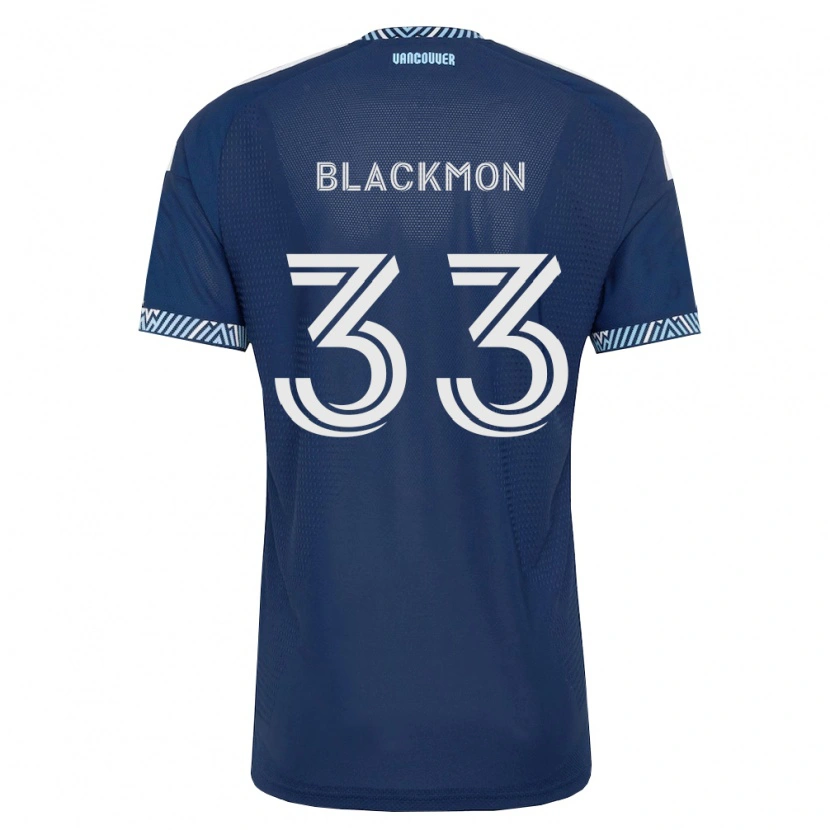 Danxen Kobiety Tristan Blackmon #33 Głęboki Niebieski Biały Wyjazdowa Koszulka 2026/27 Koszulki Klubowe