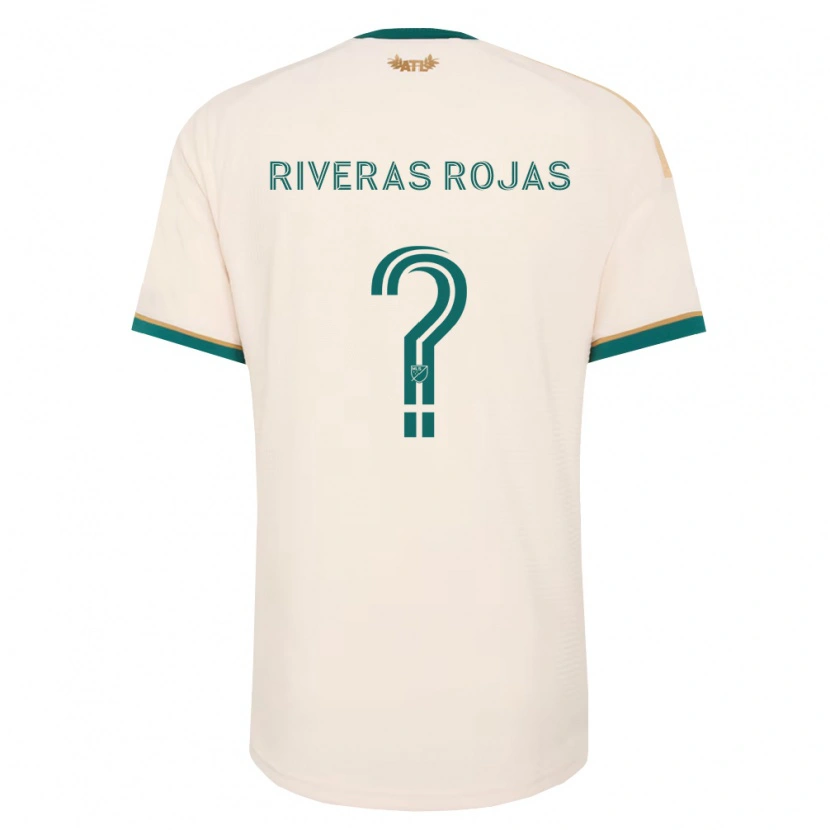 Danxen Kobiety Gonzalo Riveras Rojas #0 Szampan Zielony Wyjazdowa Koszulka 2026/27 Koszulki Klubowe