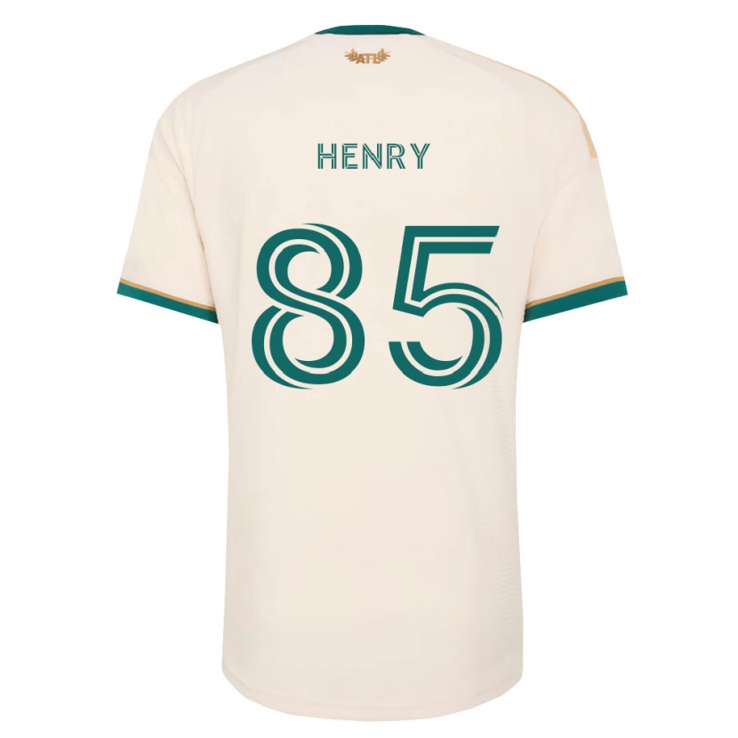 Danxen Kobiety Amir Henry #85 Szampan Zielony Wyjazdowa Koszulka 2026/27 Koszulki Klubowe
