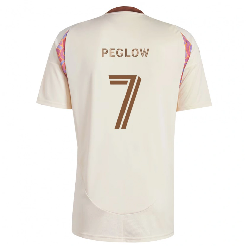 Danxen Kobiety João Gabriel Martins Peglow #7 Kość Słoniowa Różowy Wyjazdowa Koszulka 2026/27 Koszulki Klubowe