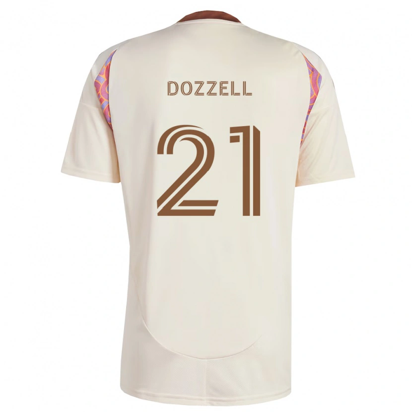 Danxen Kobiety Andre Dozzell #21 Kość Słoniowa Różowy Wyjazdowa Koszulka 2026/27 Koszulki Klubowe