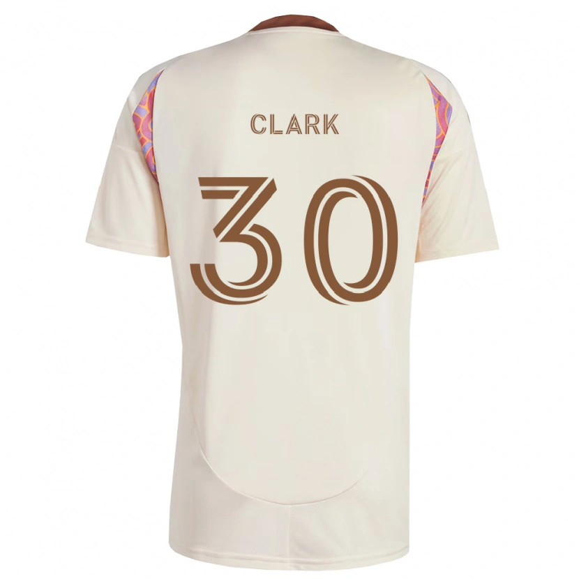Danxen Kobiety Caden Clark #30 Kość Słoniowa Różowy Wyjazdowa Koszulka 2026/27 Koszulki Klubowe