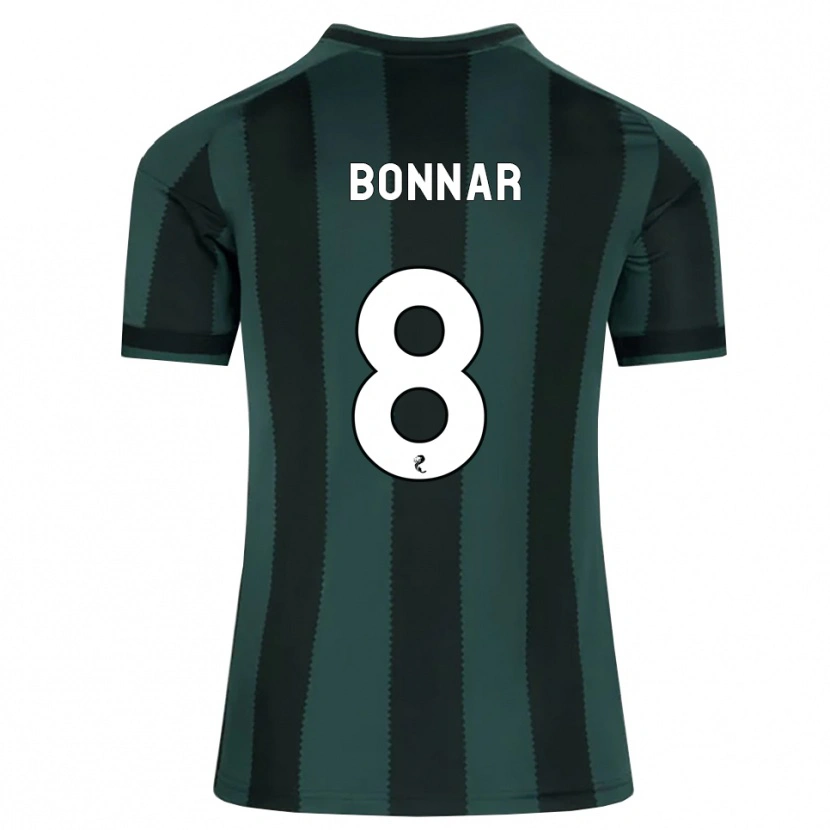Danxen Kobiety Jude Bonnar #8 Ciemny Szary Łupek Czarny Wyjazdowa Koszulka 2026/27 Koszulki Klubowe