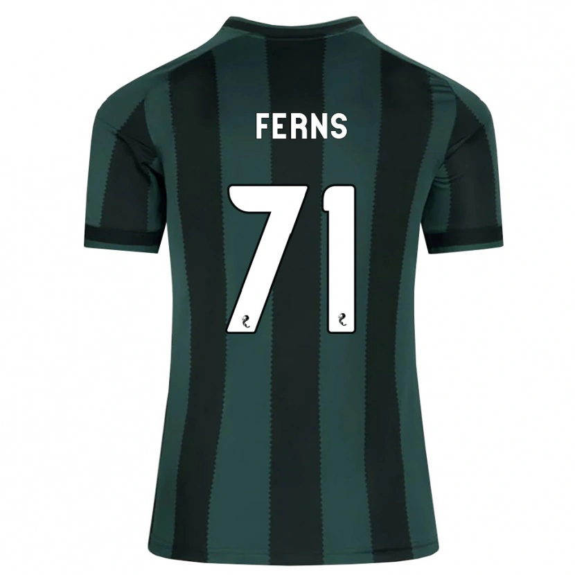 Danxen Kobiety Abbie Ferns #71 Ciemny Szary Łupek Czarny Wyjazdowa Koszulka 2026/27 Koszulki Klubowe