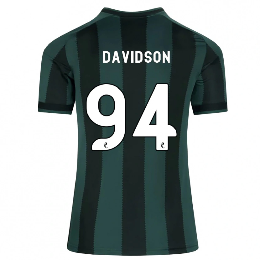 Danxen Kobiety Bruno Davidson #94 Ciemny Szary Łupek Czarny Wyjazdowa Koszulka 2026/27 Koszulki Klubowe