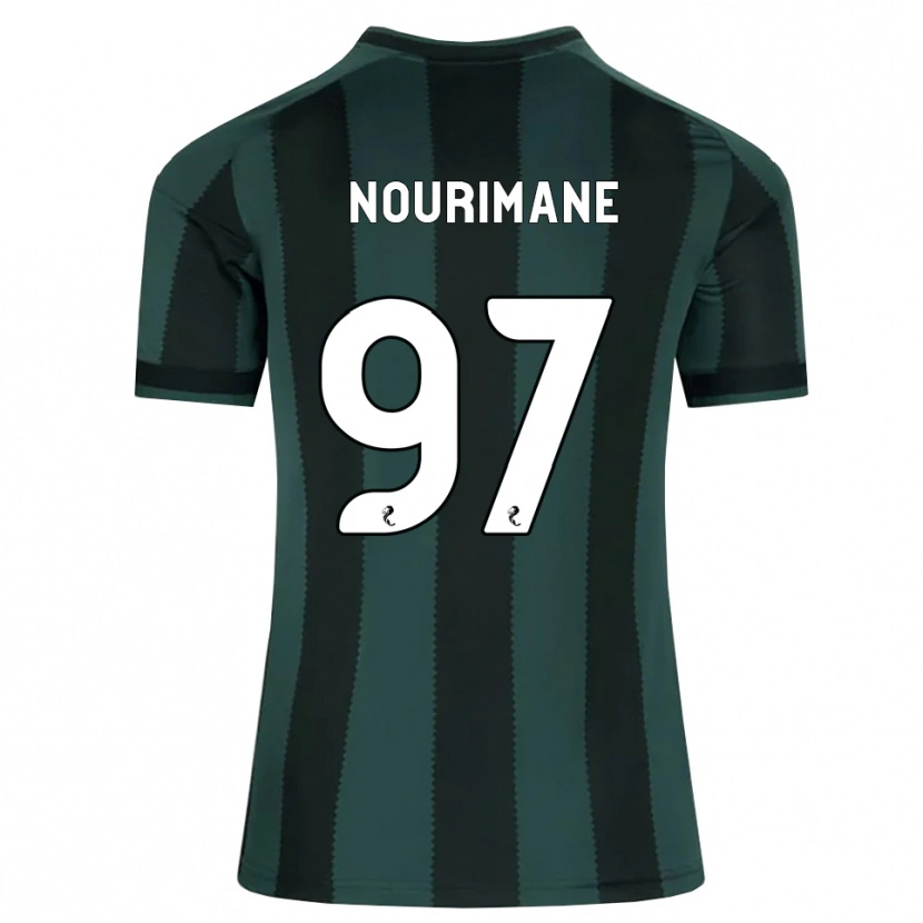 Danxen Kobiety Addi Nourimane #97 Ciemny Szary Łupek Czarny Wyjazdowa Koszulka 2026/27 Koszulki Klubowe