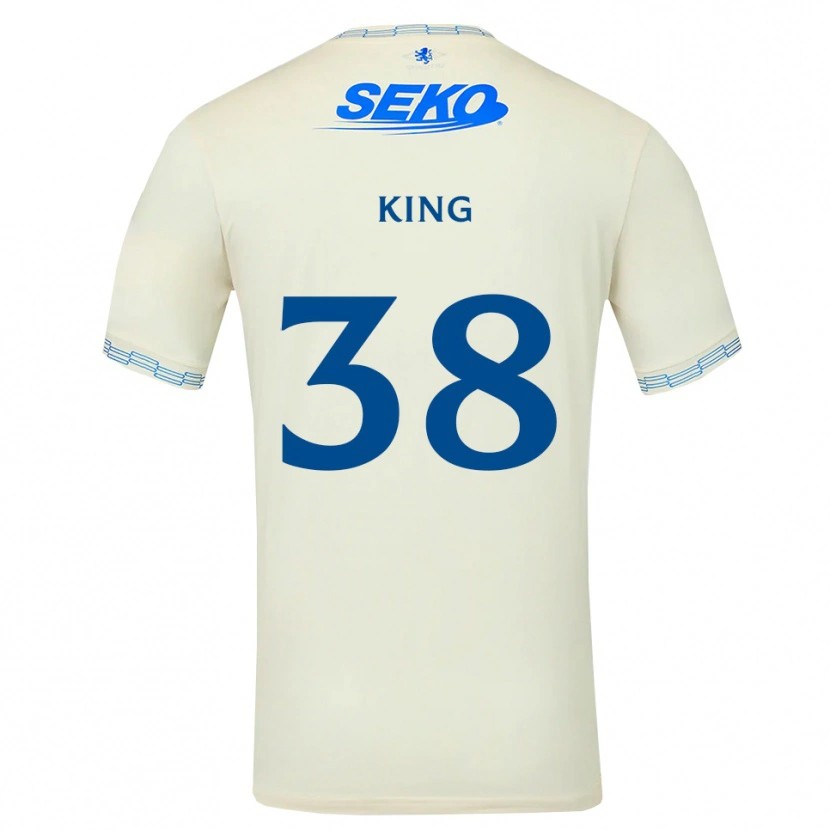 Danxen Kobiety Leon King #38 Jasny Błękitny Biały Wyjazdowa Koszulka 2026/27 Koszulki Klubowe