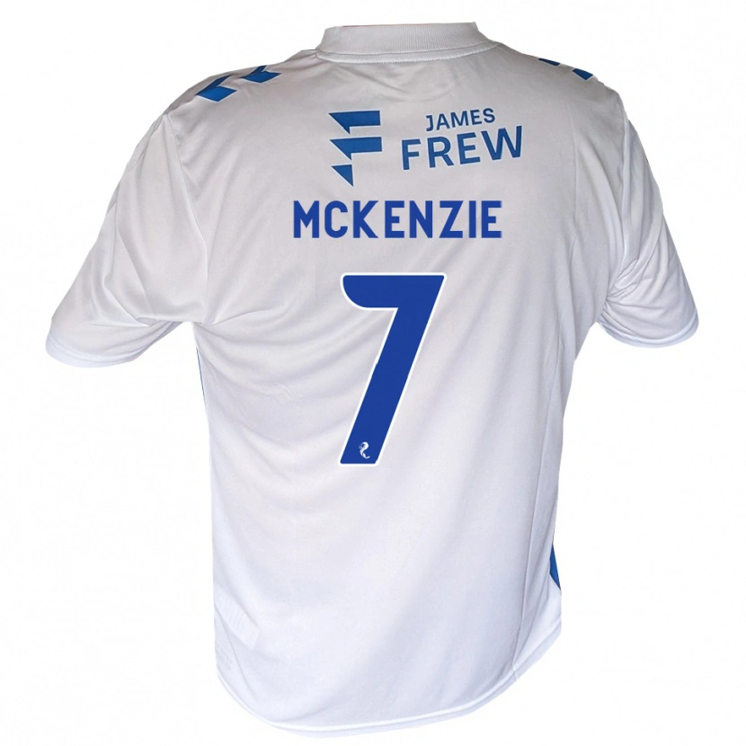 Danxen Dzieci Rory Mckenzie #7 Królewski Niebieski Biały Domowa Koszulka 2026/27 Koszulki Klubowe
