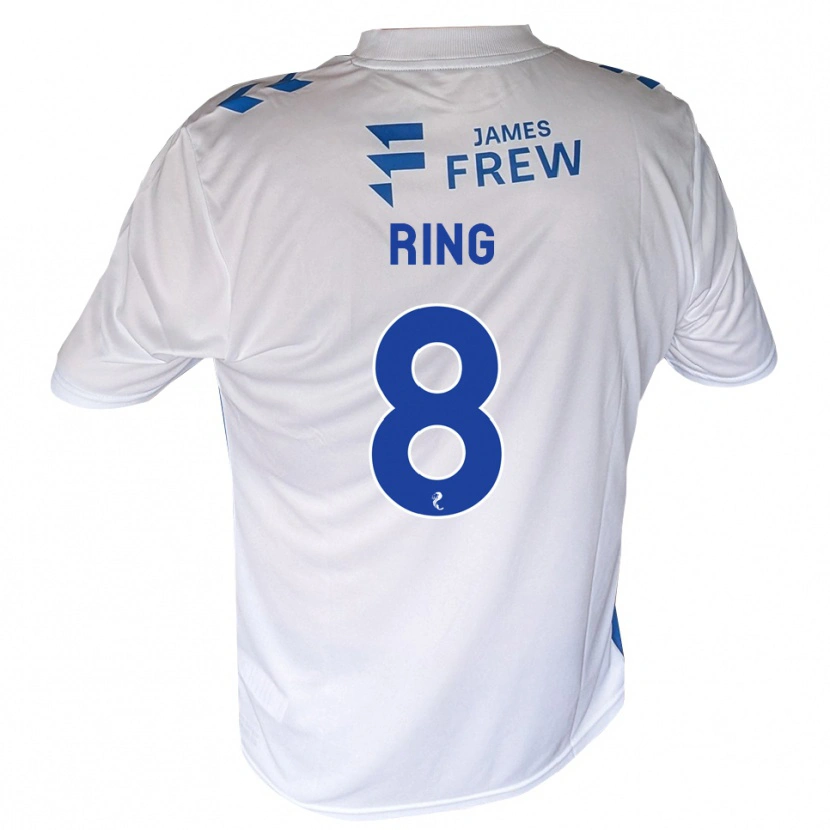 Danxen Dzieci Erik Ring #8 Królewski Niebieski Biały Domowa Koszulka 2026/27 Koszulki Klubowe
