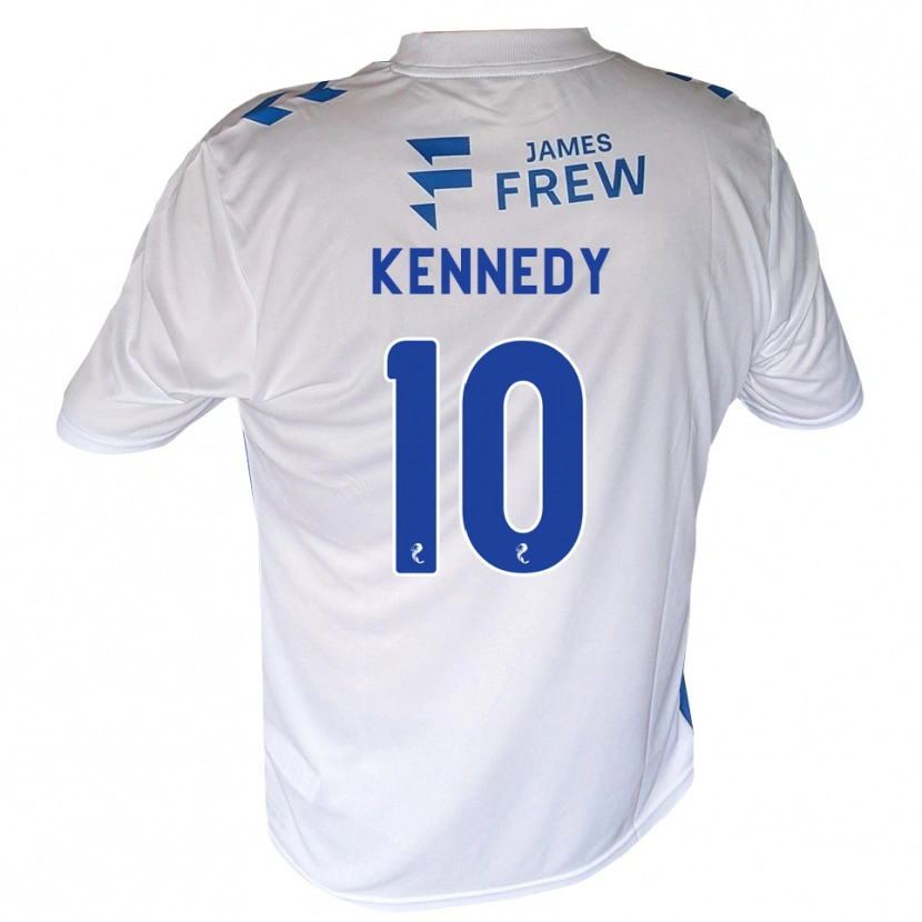 Danxen Dzieci Matty Kennedy #10 Królewski Niebieski Biały Domowa Koszulka 2026/27 Koszulki Klubowe