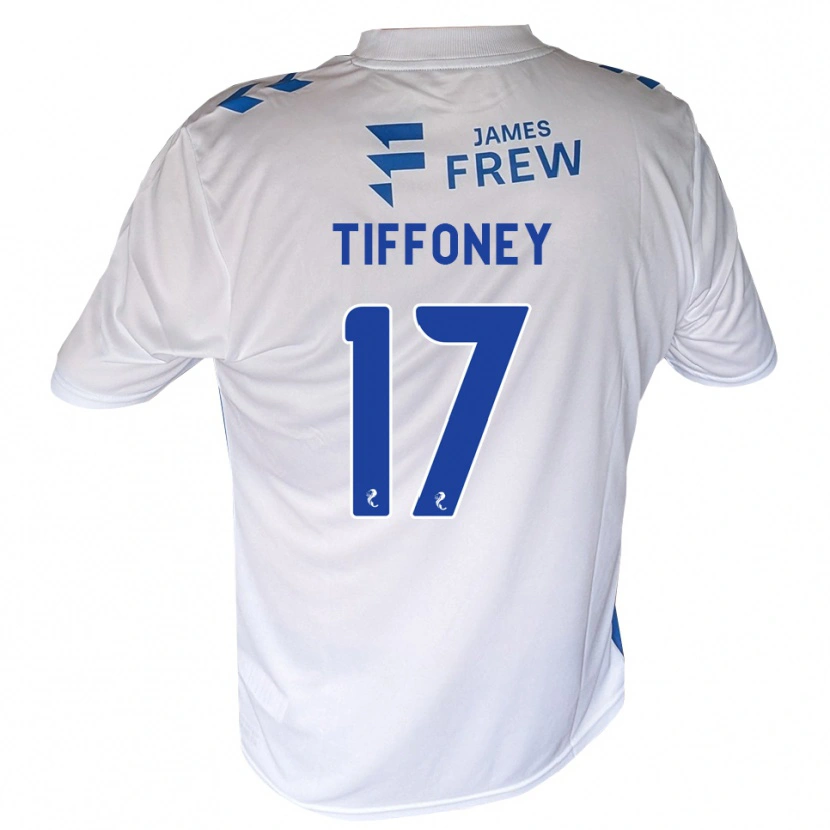 Danxen Dzieci Scott Tiffoney #17 Królewski Niebieski Biały Domowa Koszulka 2026/27 Koszulki Klubowe
