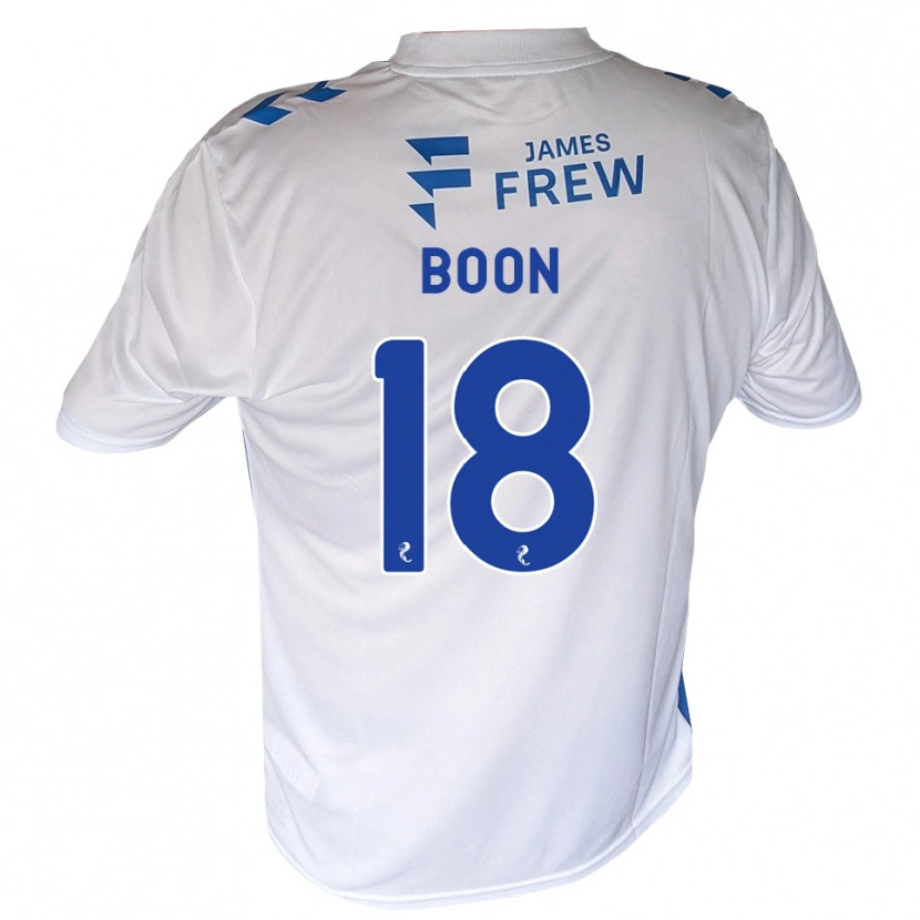 Danxen Dzieci Aiden Boon #18 Królewski Niebieski Biały Domowa Koszulka 2026/27 Koszulki Klubowe