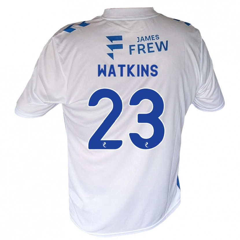 Danxen Dzieci Marley Watkins #23 Królewski Niebieski Biały Domowa Koszulka 2026/27 Koszulki Klubowe