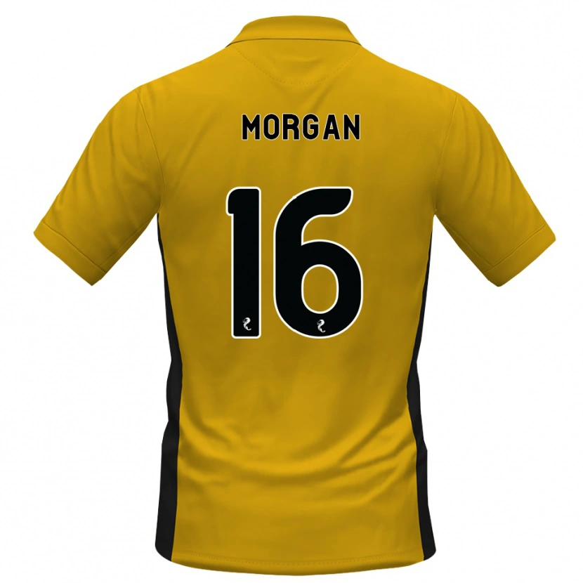 Danxen Dzieci Briony Morgan #16 Pomarańczowy Czarny Domowa Koszulka 2026/27 Koszulki Klubowe
