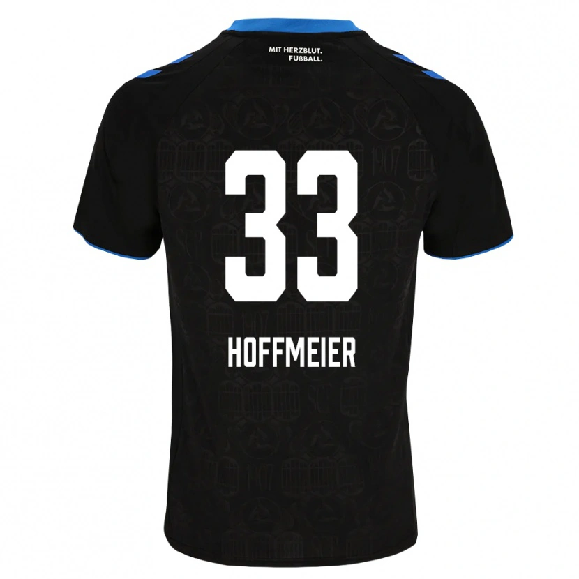 Danxen Dzieci Marcel Hoffmeier #33 Czarny Biały Czerwony Domowa Koszulka 2026/27 Koszulki Klubowe