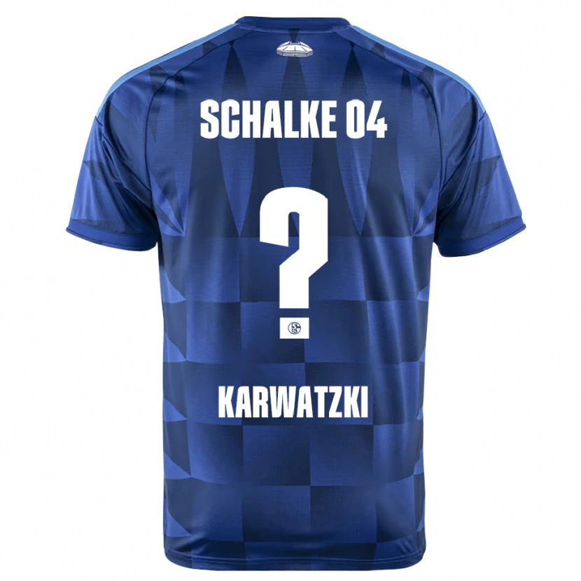 Danxen Dzieci Lucy Karwatzki #0 Ciemnoniebieski Żółty Biały Domowa Koszulka 2026/27 Koszulki Klubowe