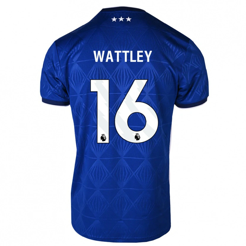 Danxen Dzieci Zac Wattley #16 Średni Niebieski Biały Czerwony Domowa Koszulka 2026/27 Koszulki Klubowe