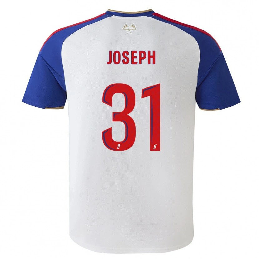 Danxen Dzieci Liana Joseph #31 Królewski Niebieski Czerwony Biały Domowa Koszulka 2026/27 Koszulki Klubowe