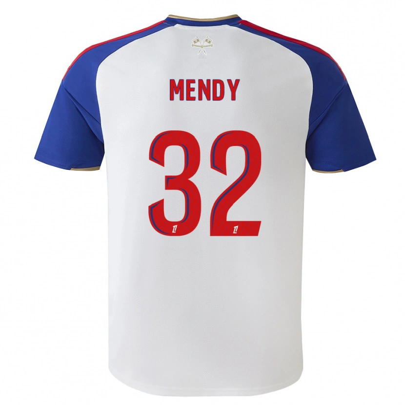Danxen Dzieci Maeline Mendy #32 Królewski Niebieski Czerwony Biały Domowa Koszulka 2026/27 Koszulki Klubowe