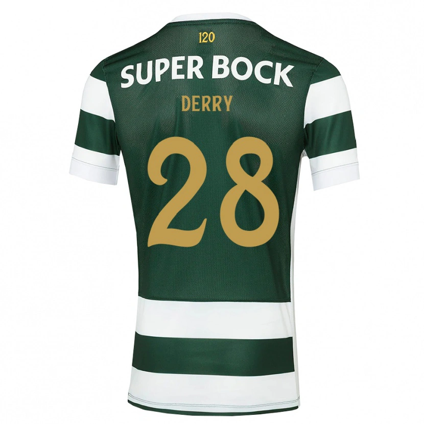 Danxen Dzieci Jesse Derry #28 Darkslategray Biały Domowa Koszulka 2026/27 Koszulki Klubowe