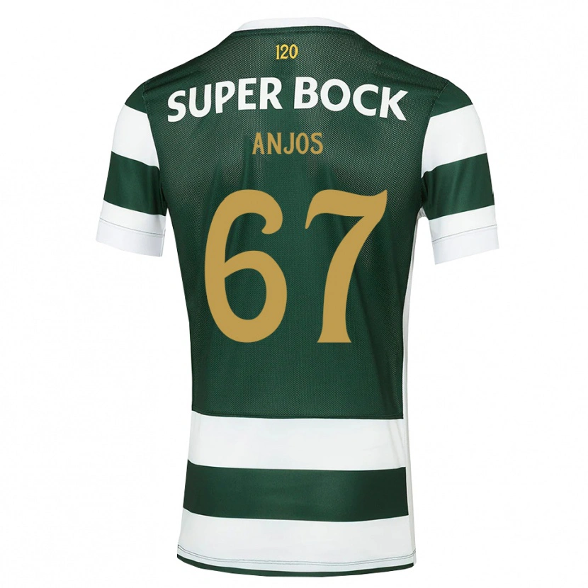Danxen Dzieci Lucas Anjos #67 Darkslategray Biały Domowa Koszulka 2026/27 Koszulki Klubowe