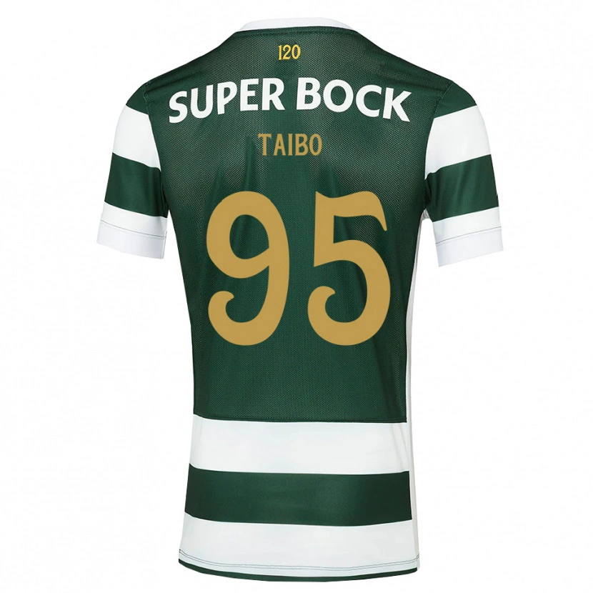 Danxen Dzieci Lucas Taibo #95 Darkslategray Biały Domowa Koszulka 2026/27 Koszulki Klubowe