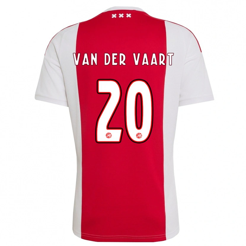 Danxen Dzieci Damian Van Der Vaart #20 Czerwony Biały Żółty Domowa Koszulka 2026/27 Koszulki Klubowe