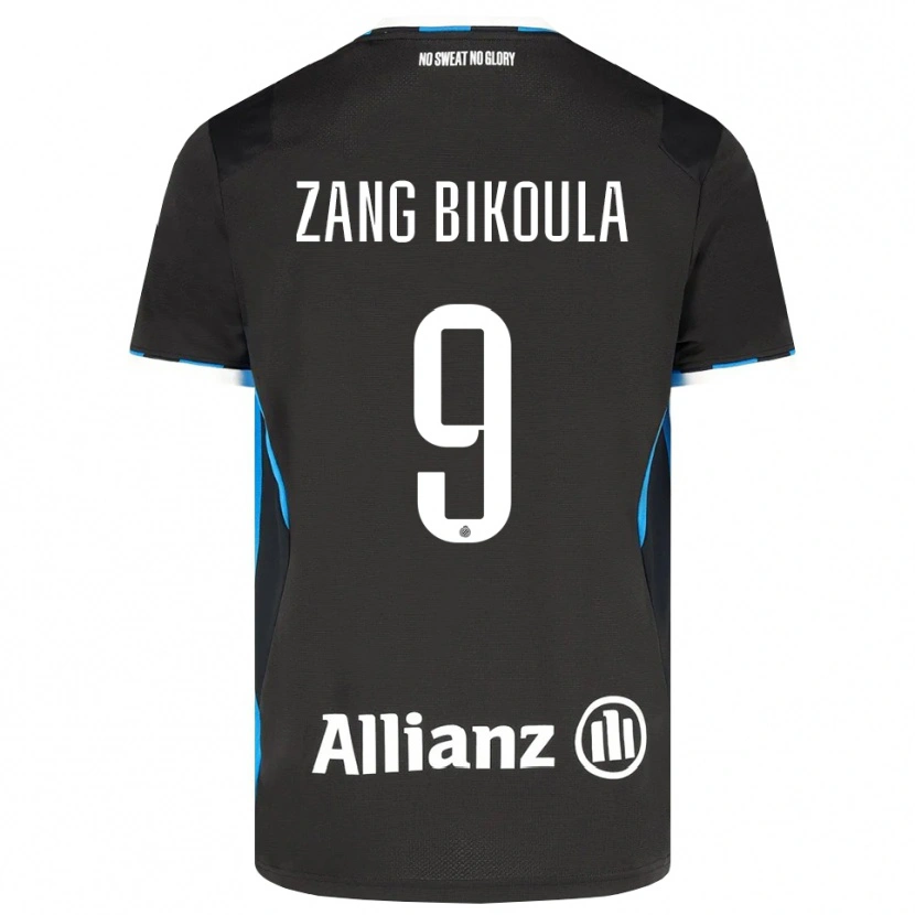 Danxen Dzieci Véronique Zang Bikoula #9 Czarny Czerwony Niebieski Domowa Koszulka 2026/27 Koszulki Klubowe