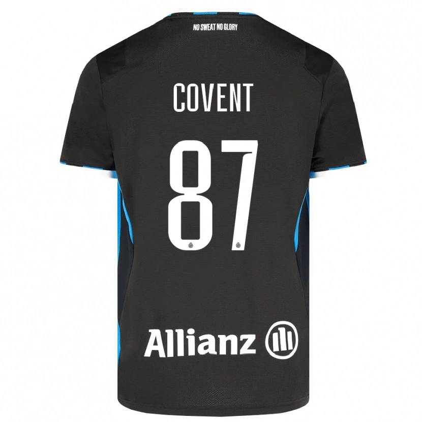 Danxen Dzieci Jorijn Covent #87 Czarny Czerwony Niebieski Domowa Koszulka 2026/27 Koszulki Klubowe