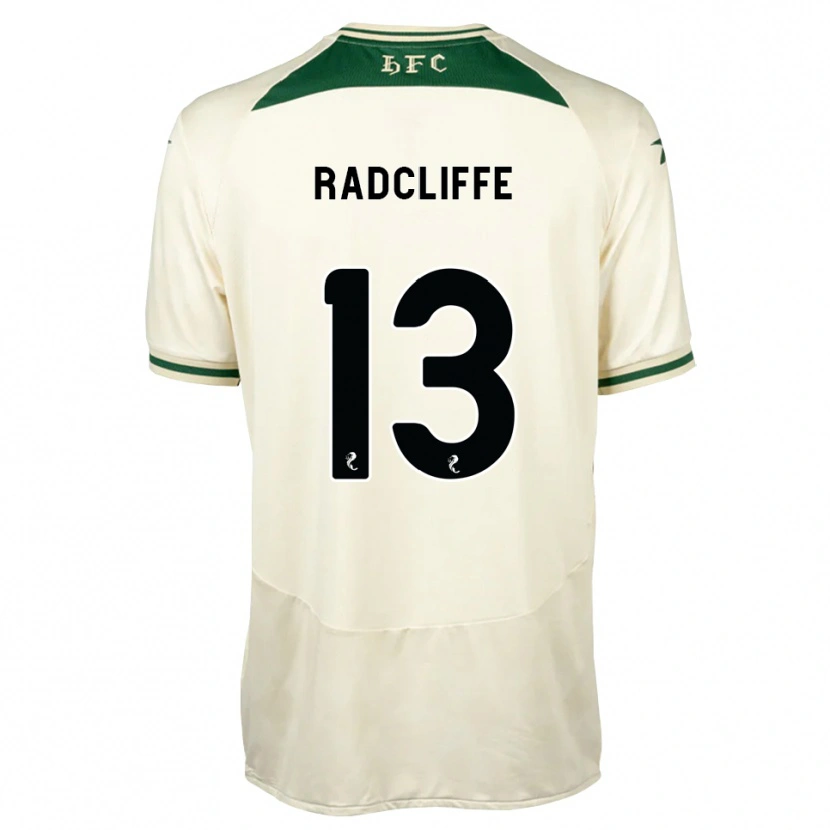Danxen Dzieci Josh Radcliffe #13 Biały Las Zielony Wyjazdowa Koszulka 2026/27 Koszulki Klubowe