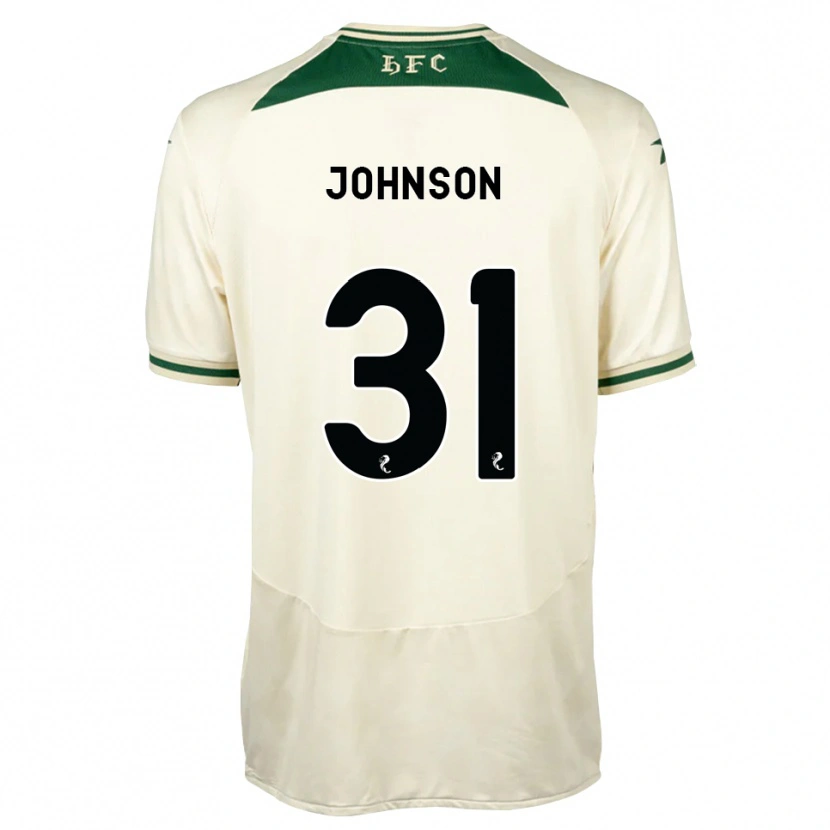 Danxen Dzieci Murray Johnson #31 Biały Las Zielony Wyjazdowa Koszulka 2026/27 Koszulki Klubowe