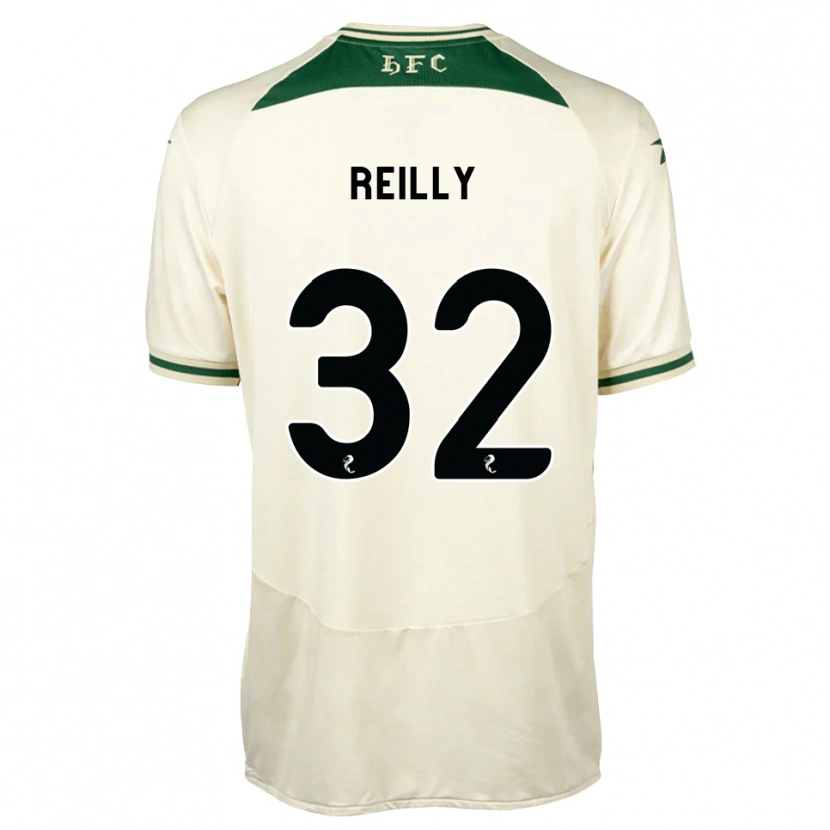Danxen Dzieci Kirsten Reilly #32 Biały Las Zielony Wyjazdowa Koszulka 2026/27 Koszulki Klubowe