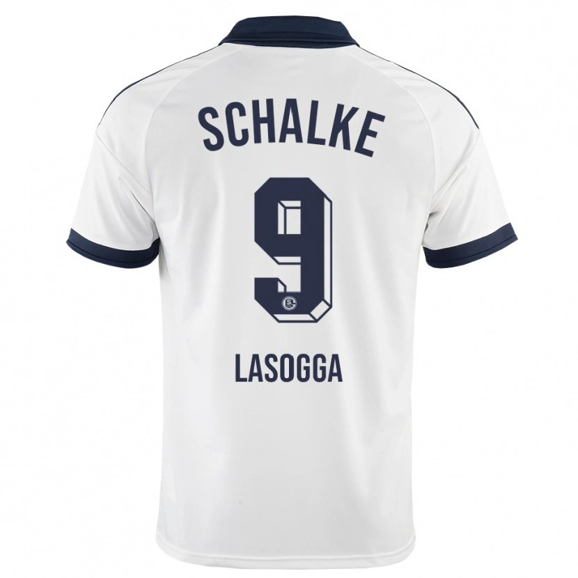 Danxen Dzieci Pierre-Michel Lasogga #9 Czarny Biały Wyjazdowa Koszulka 2026/27 Koszulki Klubowe