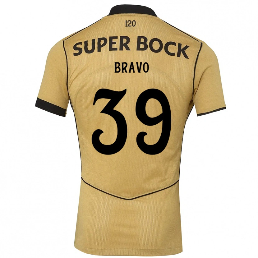 Danxen Dzieci Bravo #39 Goldenrod Czarny Wyjazdowa Koszulka 2026/27 Koszulki Klubowe