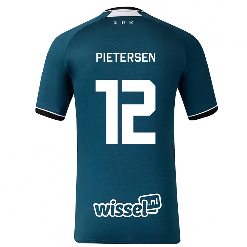 Danxen Dzieci Stan Pietersen #12 Darkslategray Biały Wyjazdowa Koszulka 2026/27 Koszulki Klubowe
