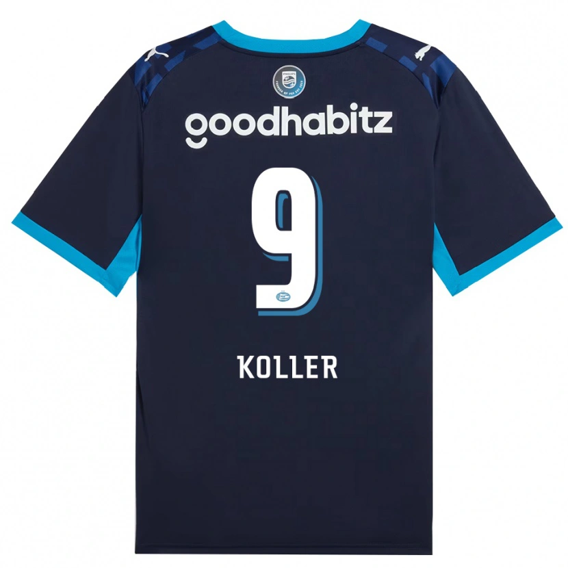 Danxen Dzieci Jim Koller #9 Niebieski Królewski Niebieski Trzeci Komplet Koszulka 2026/27 Koszulki Klubowe