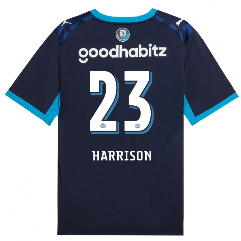 Danxen Dzieci Amy Harrison #23 Niebieski Królewski Niebieski Trzeci Komplet Koszulka 2026/27 Koszulki Klubowe