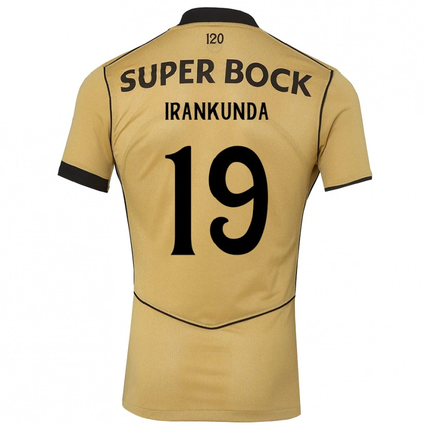 Danxen Dzieci Nestory Irankunda #19 Goldenrod Czarny Wyjazdowa Koszulka 2026/27 Koszulki Klubowe
